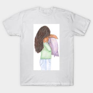 Love is a Bunny Hug T-Shirt